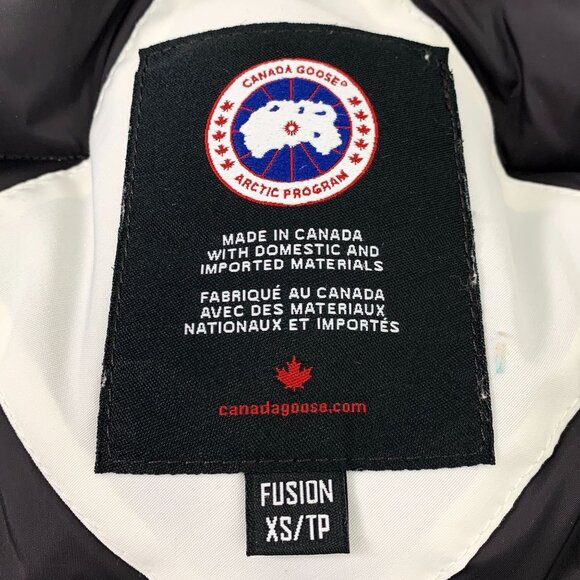Canada Goose Expedition Series White Fur Hooded Down Jacket XS New With Dust Bag - Picture 6 of 9